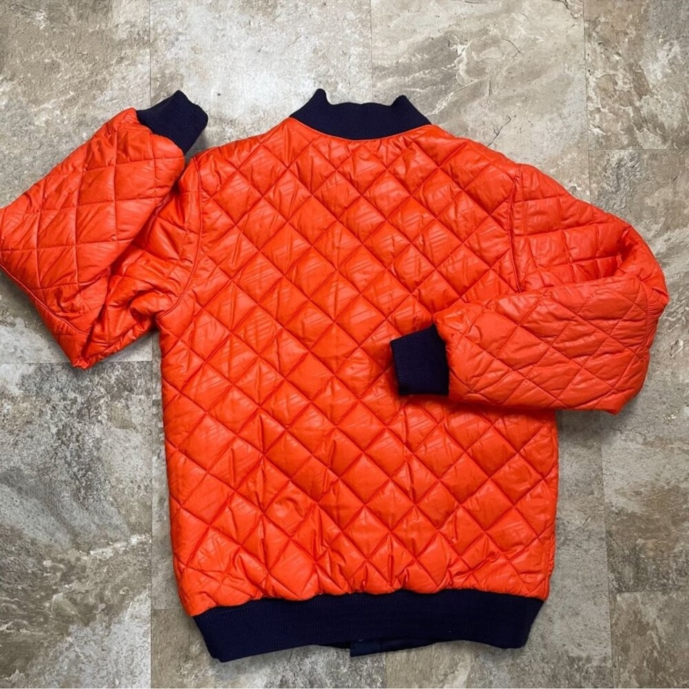 NFL Navy and Orange Bomber Jacket UNISEX - Picture 11 of 11